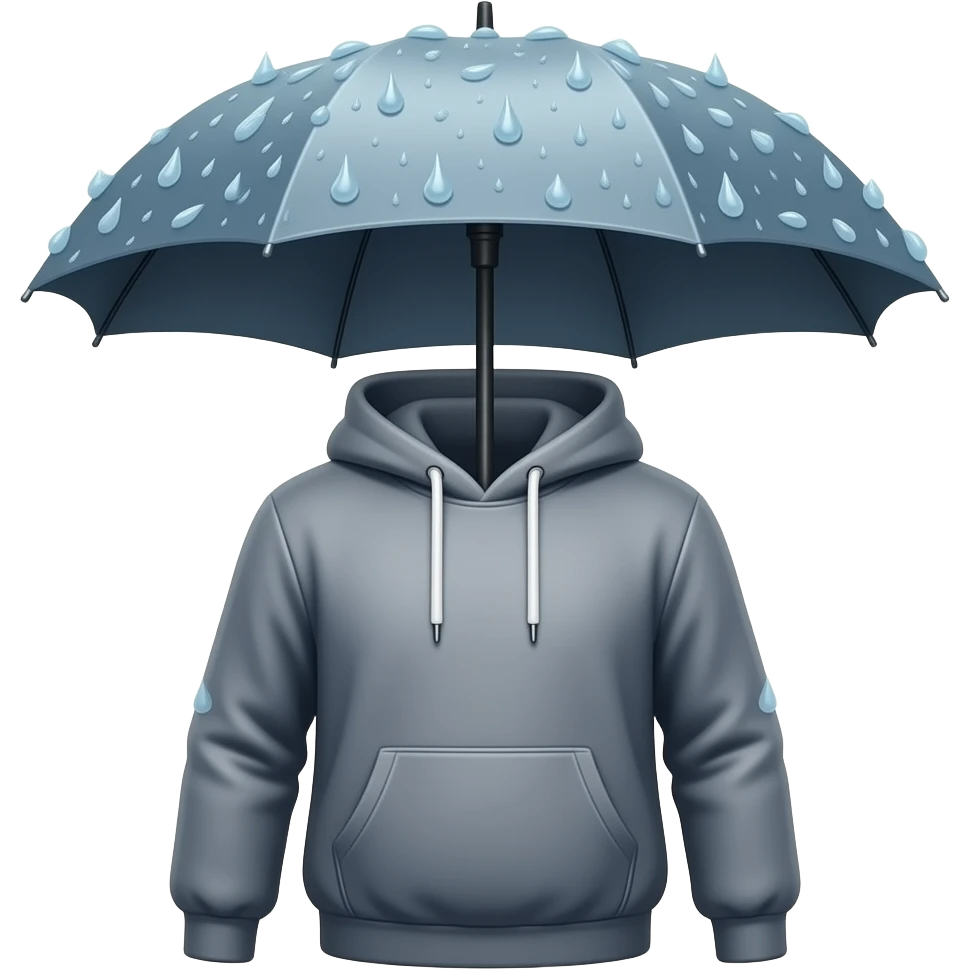Hoody Weather emoji