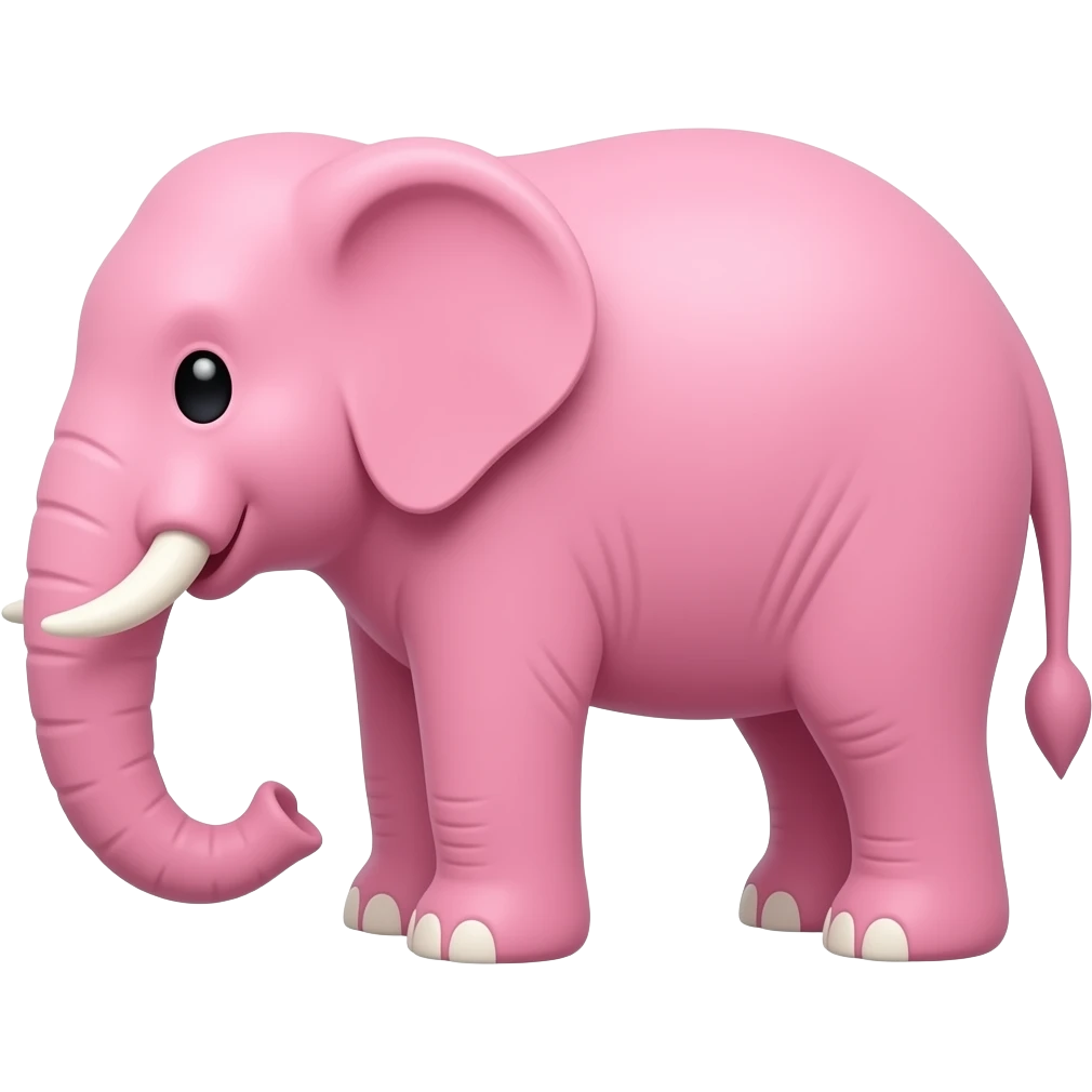 pink elephant emoji