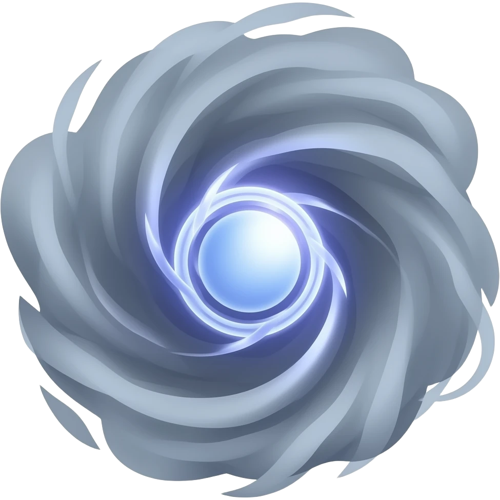 smoky nether vortex of magical spell orb emoji