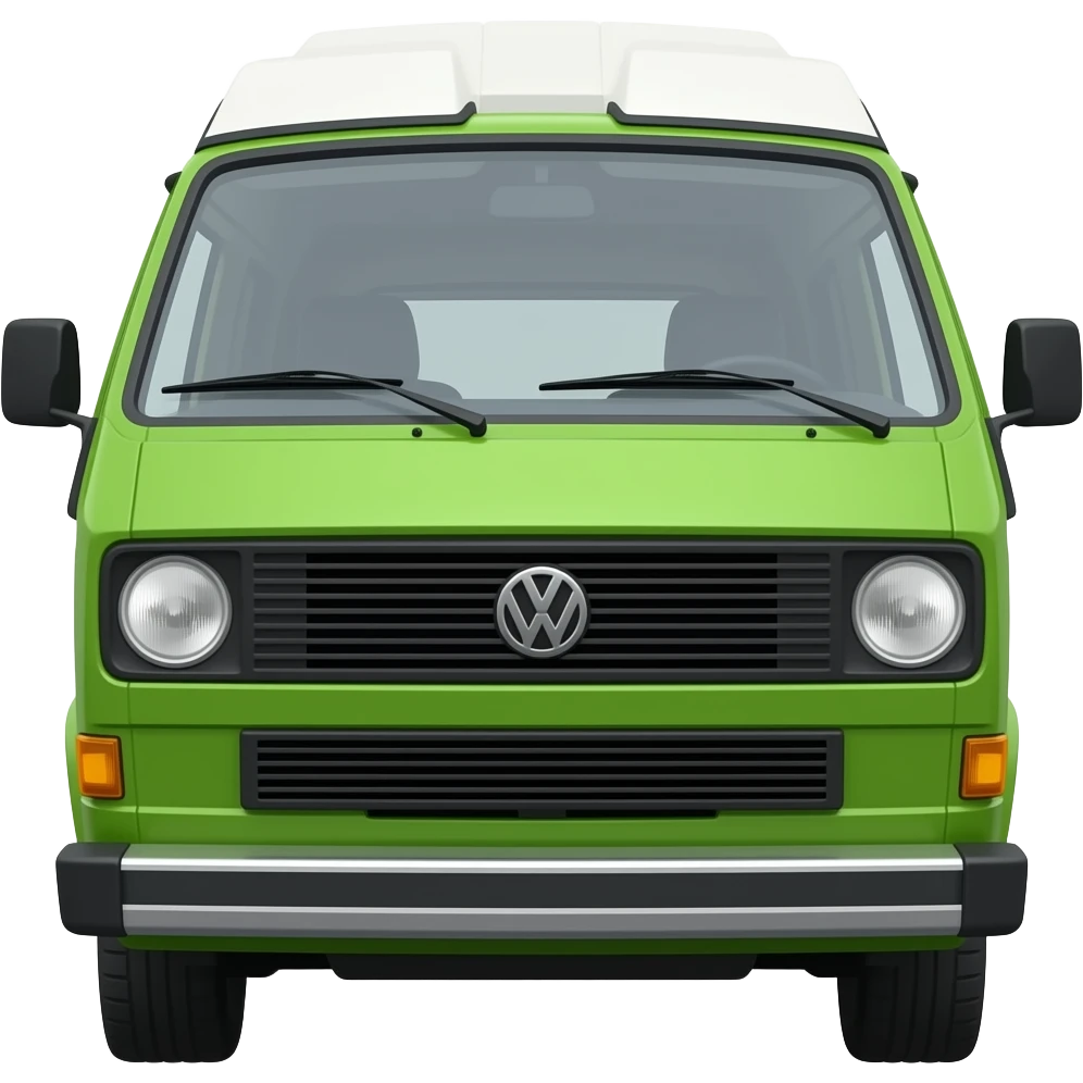 VW T 3 green emoji