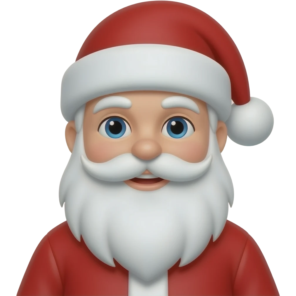 Christmas man emoji