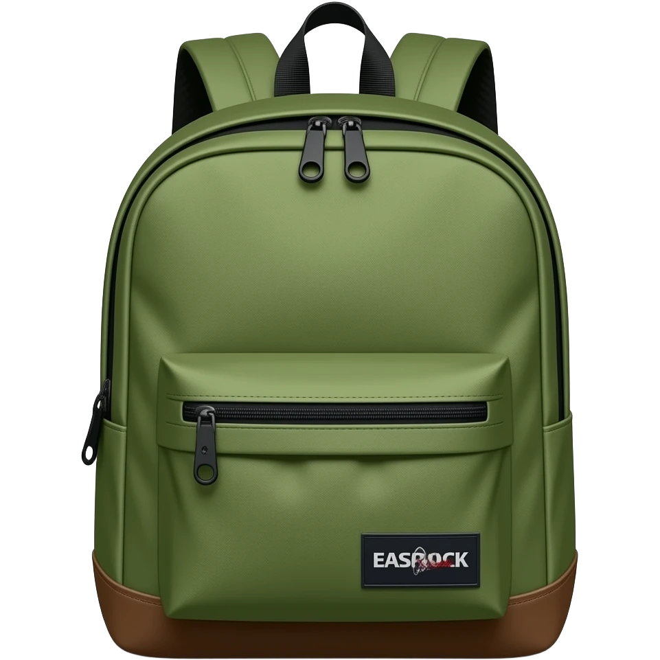 a green EASTPACK backpack emoji