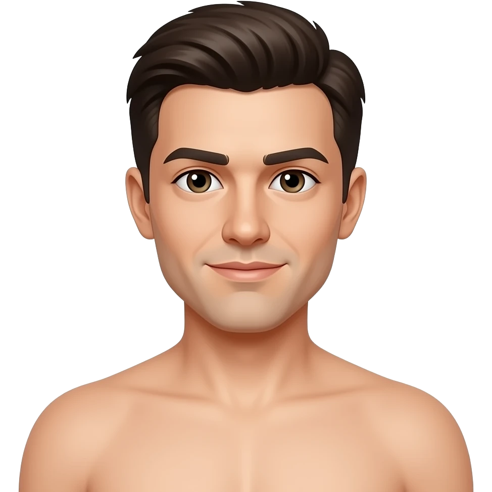 Naked man emoji