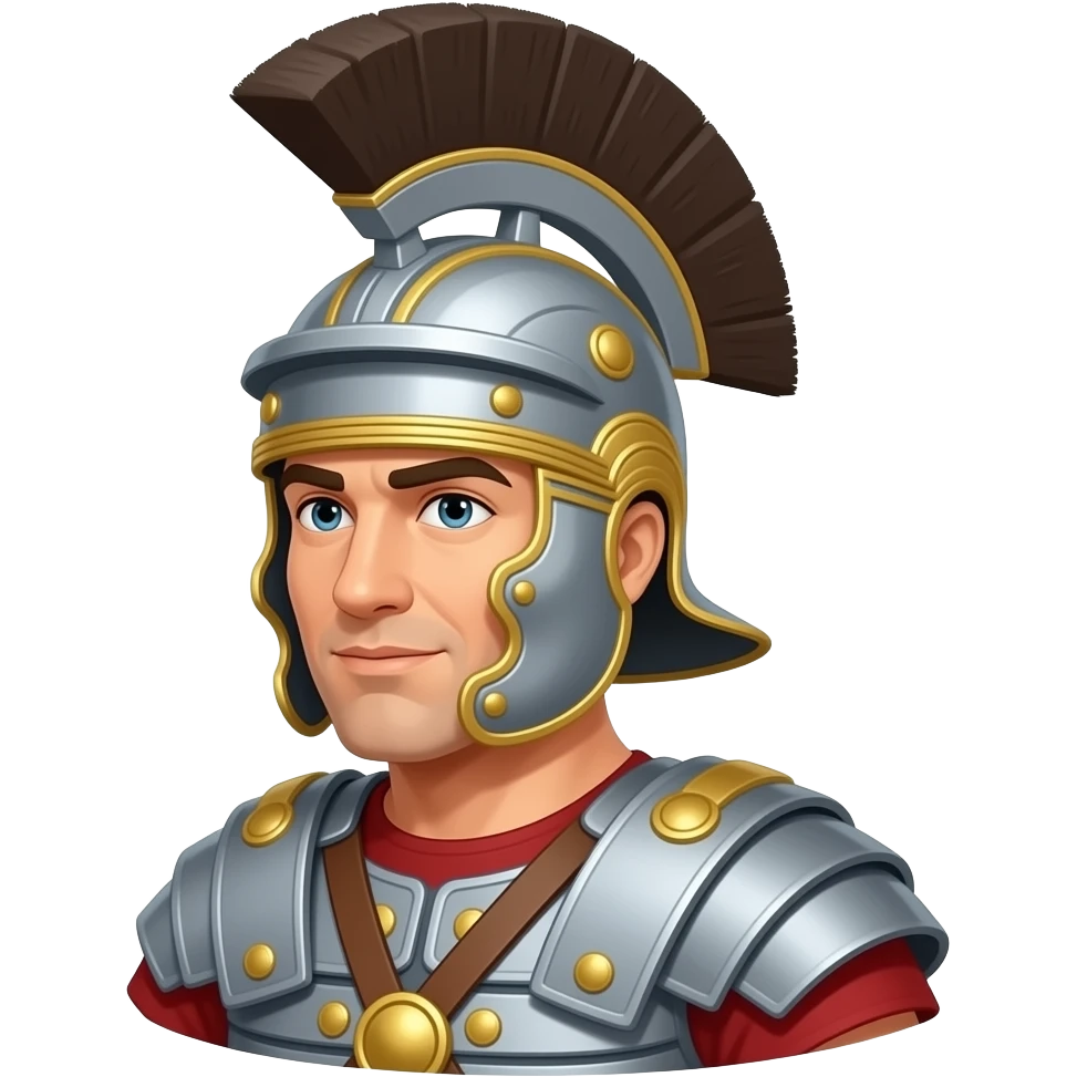Athletic Roman soldier emoji