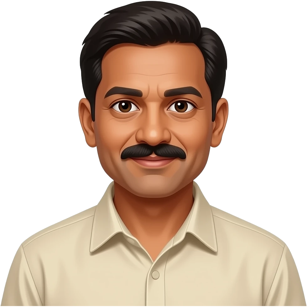 70 year old indian male emoji