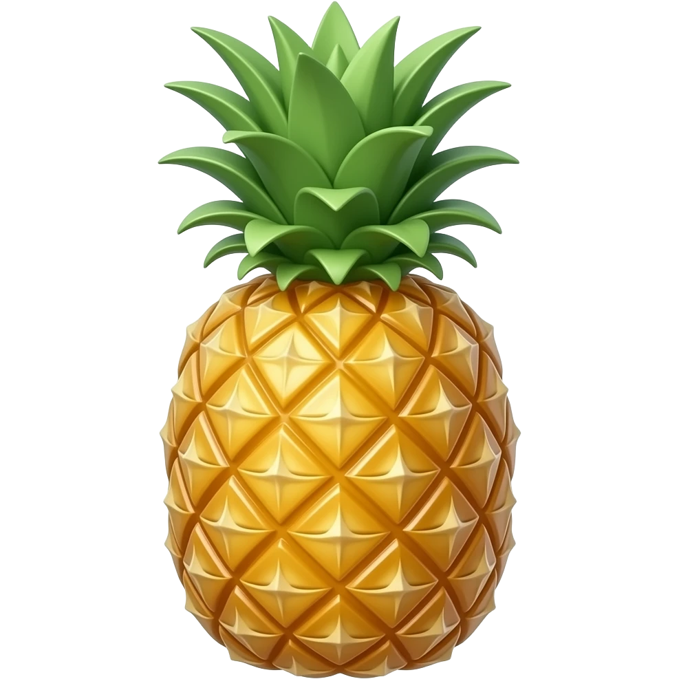 gummy glass pineapple emoji