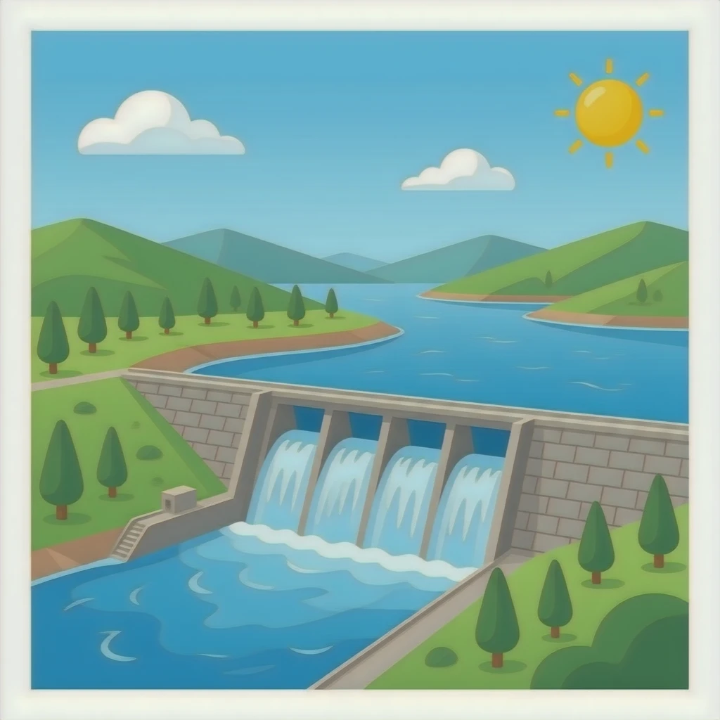 Hydroelectric Dam emoji