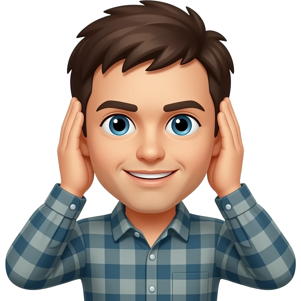 Tapándose los oídos emoji