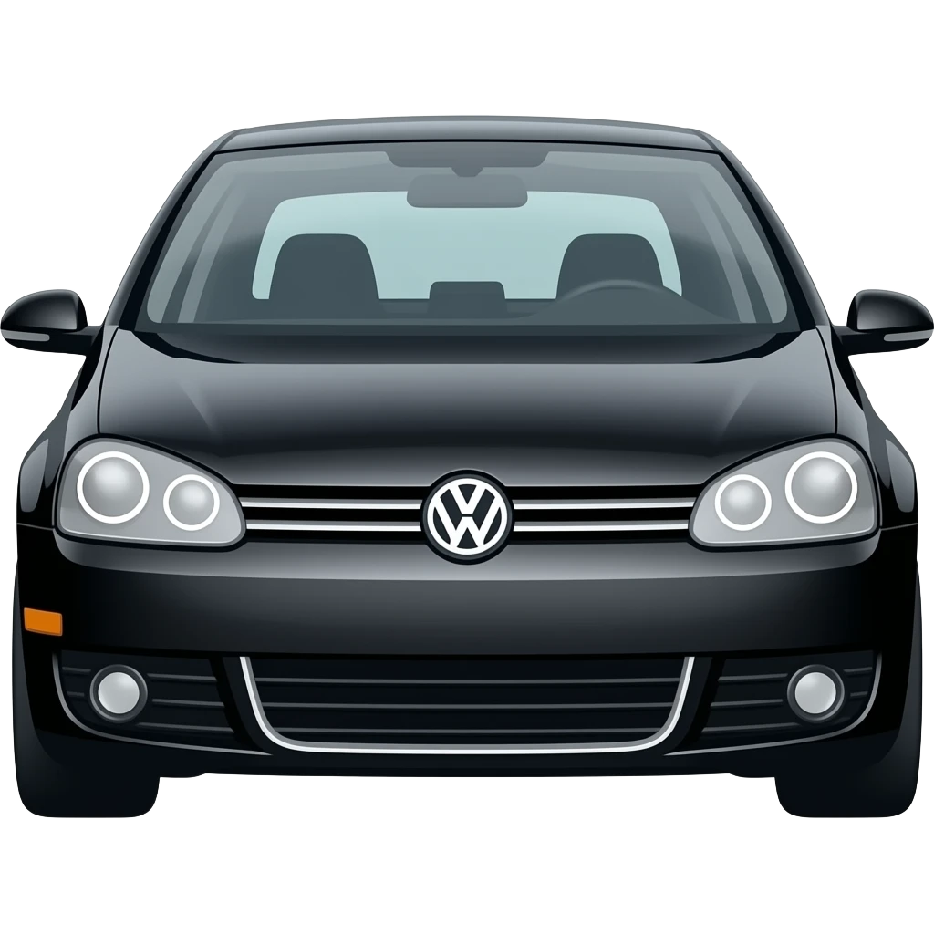 Black and front  golf 4 emoji