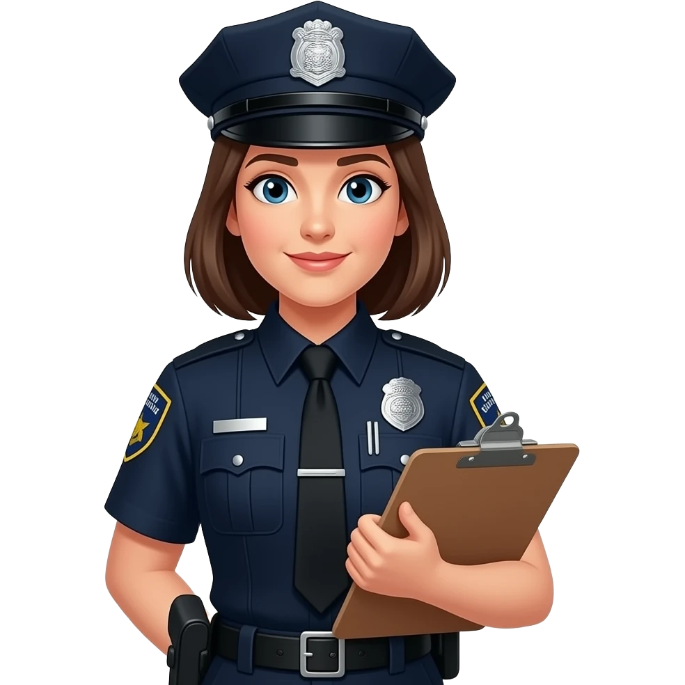 공연장 안전 관리인 여자 emoji