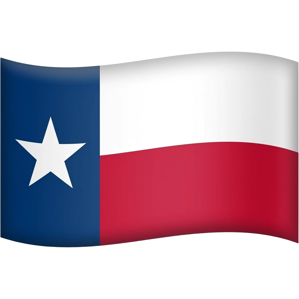 Le drapeau du texas emoji