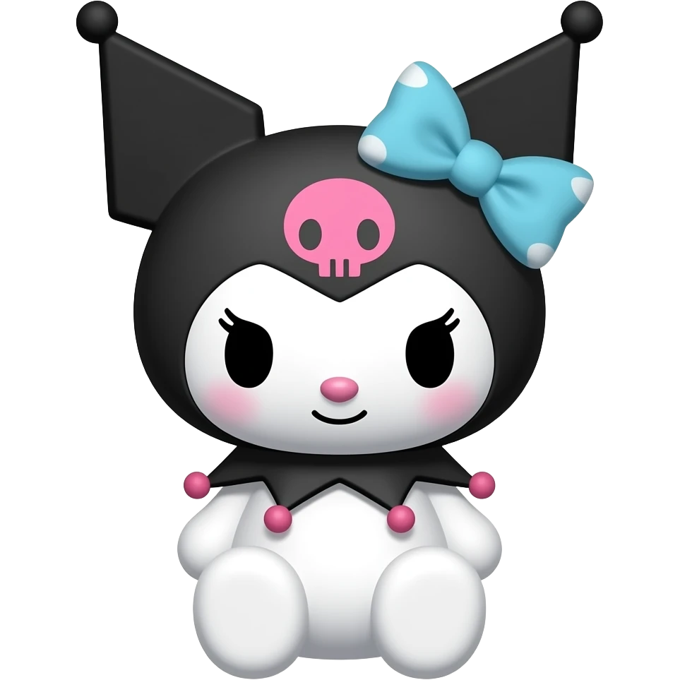 A cute kuromi emoji
