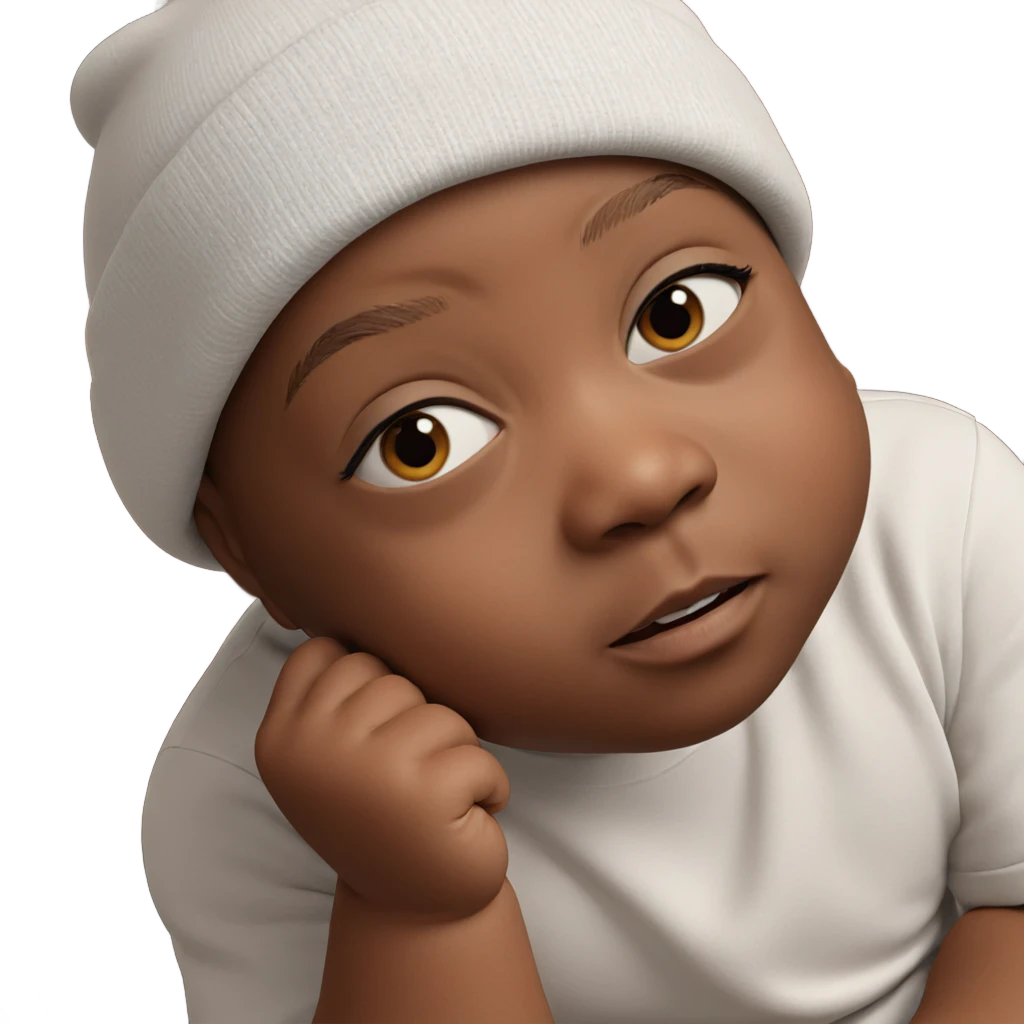 casual style with a beanie emoji