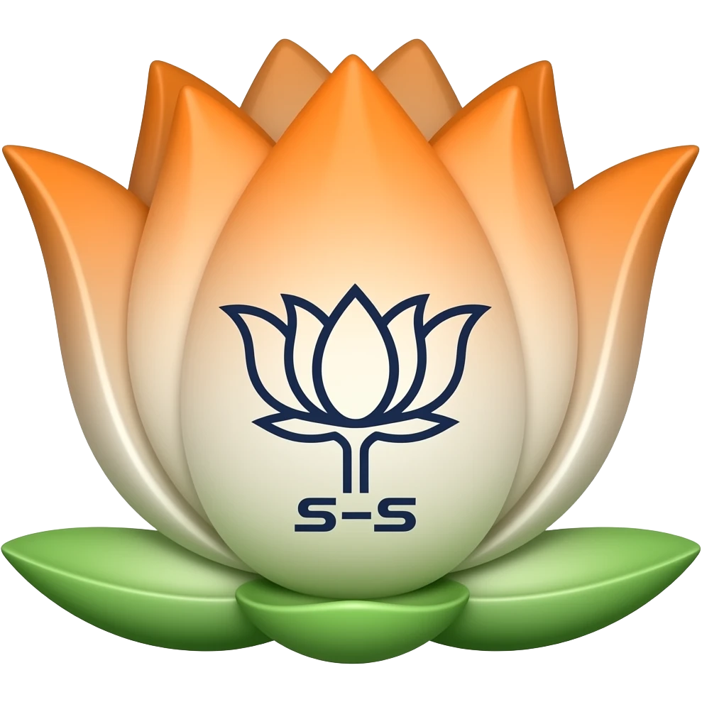 Bjp lotus little emoji emoji