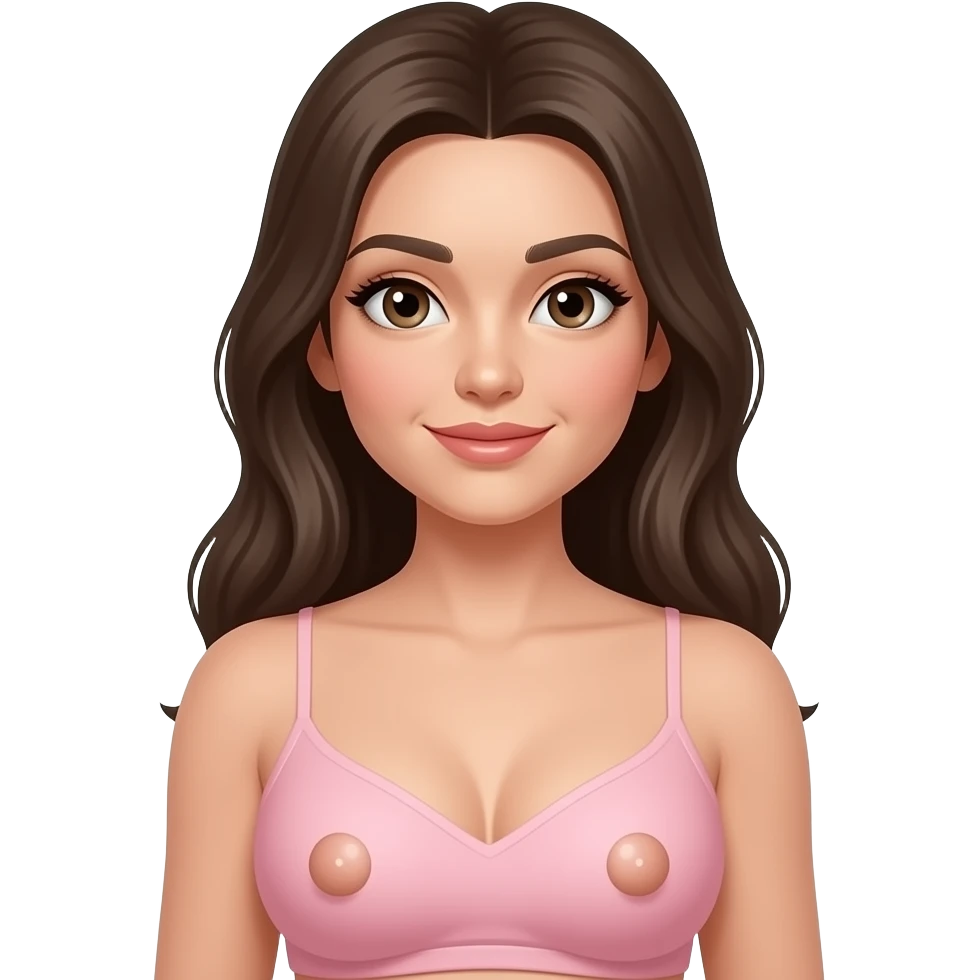 Titties with nipples emoji