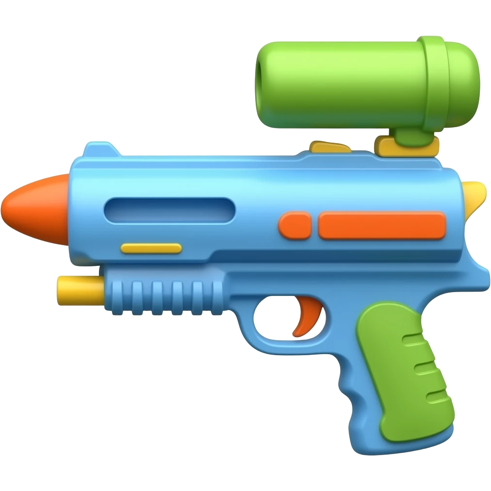 pistolet à eau emoji