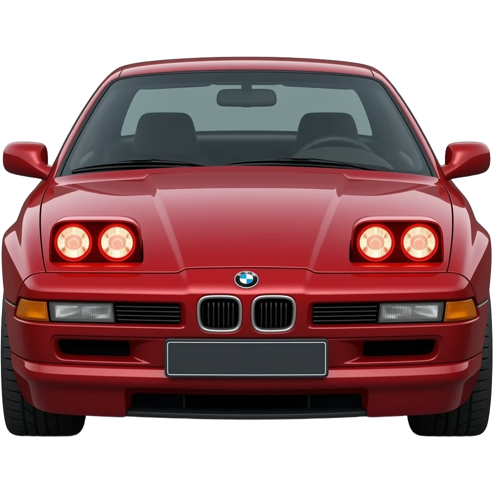 BMW 850csi rot scheinwerfer emoji