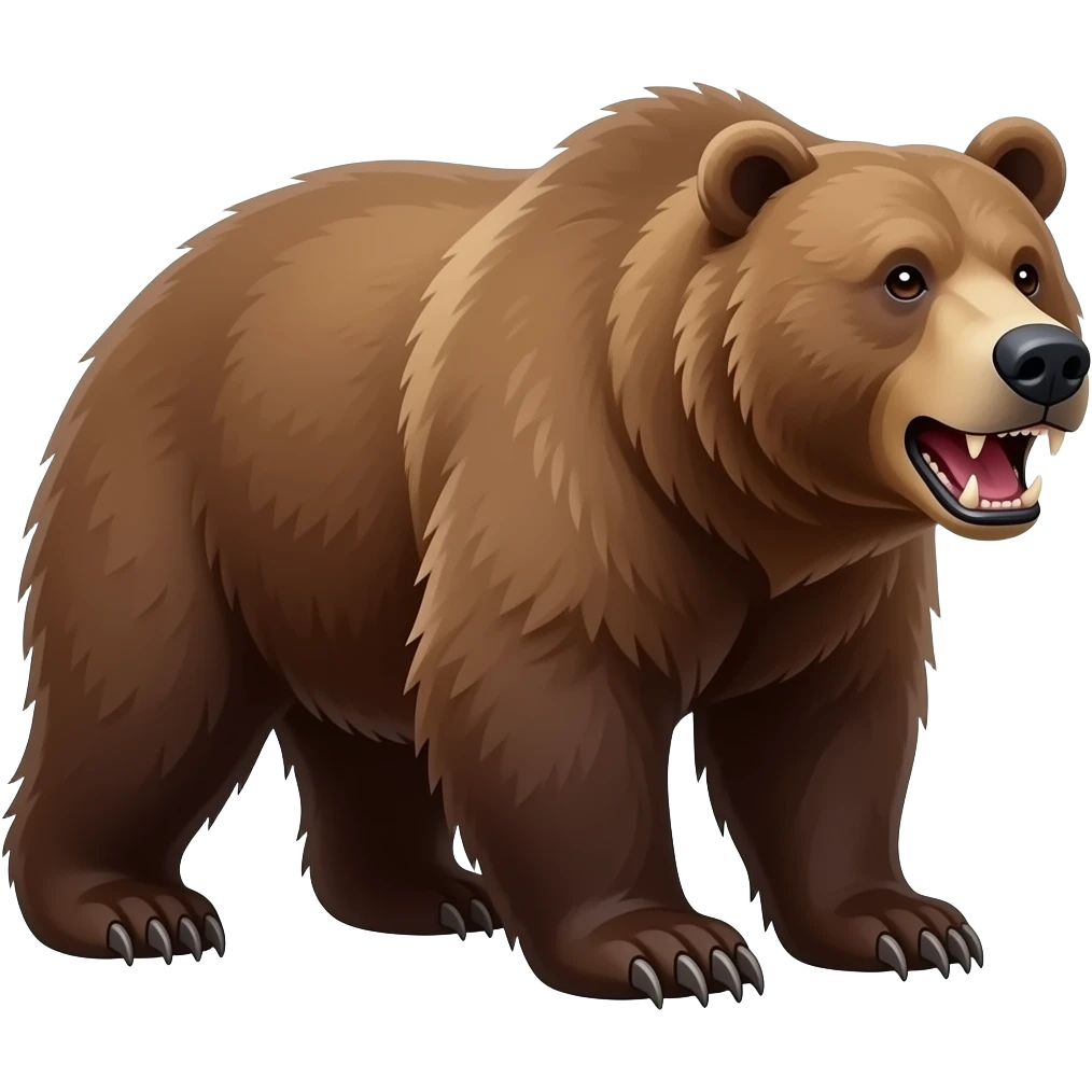 oso feroz de rusia emoji