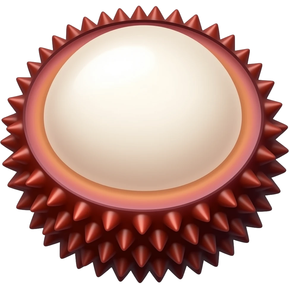 Rambutan emoji