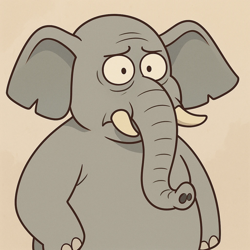 Elephant emoji