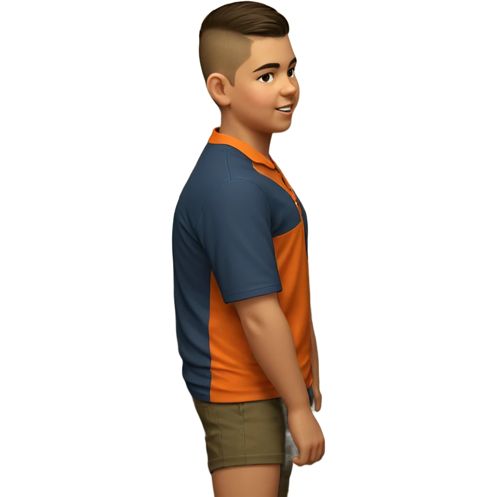 boy in casual attire emoji
