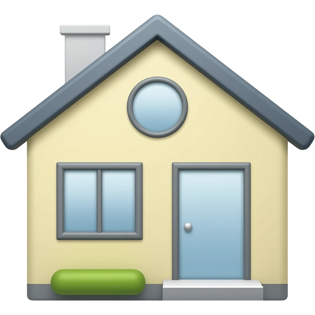 icono de vivienda de personal emoji