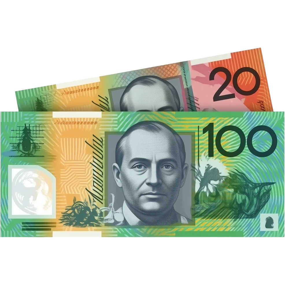 Australian dollars emoji