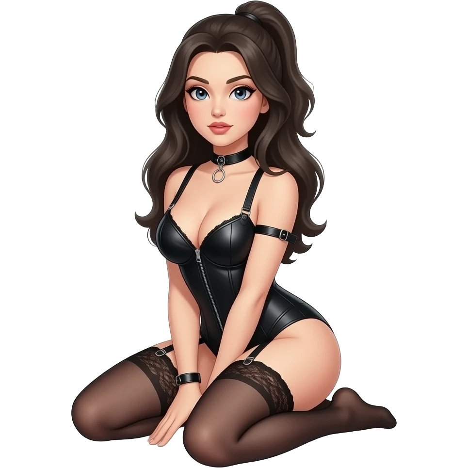 Woman nude bdsm emoji