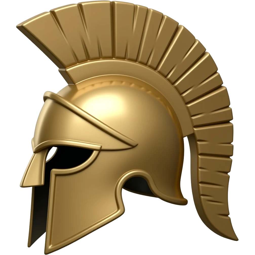 Spartan helmet emoji