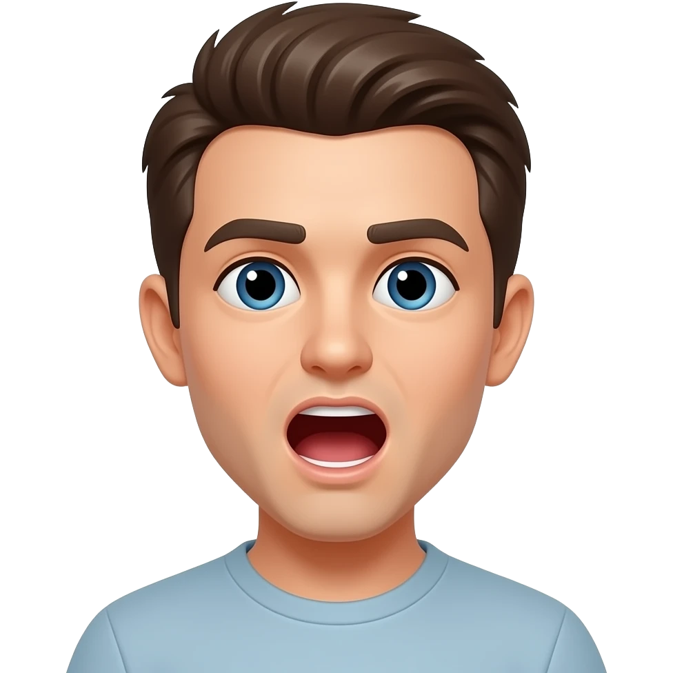 yawning expression emoji