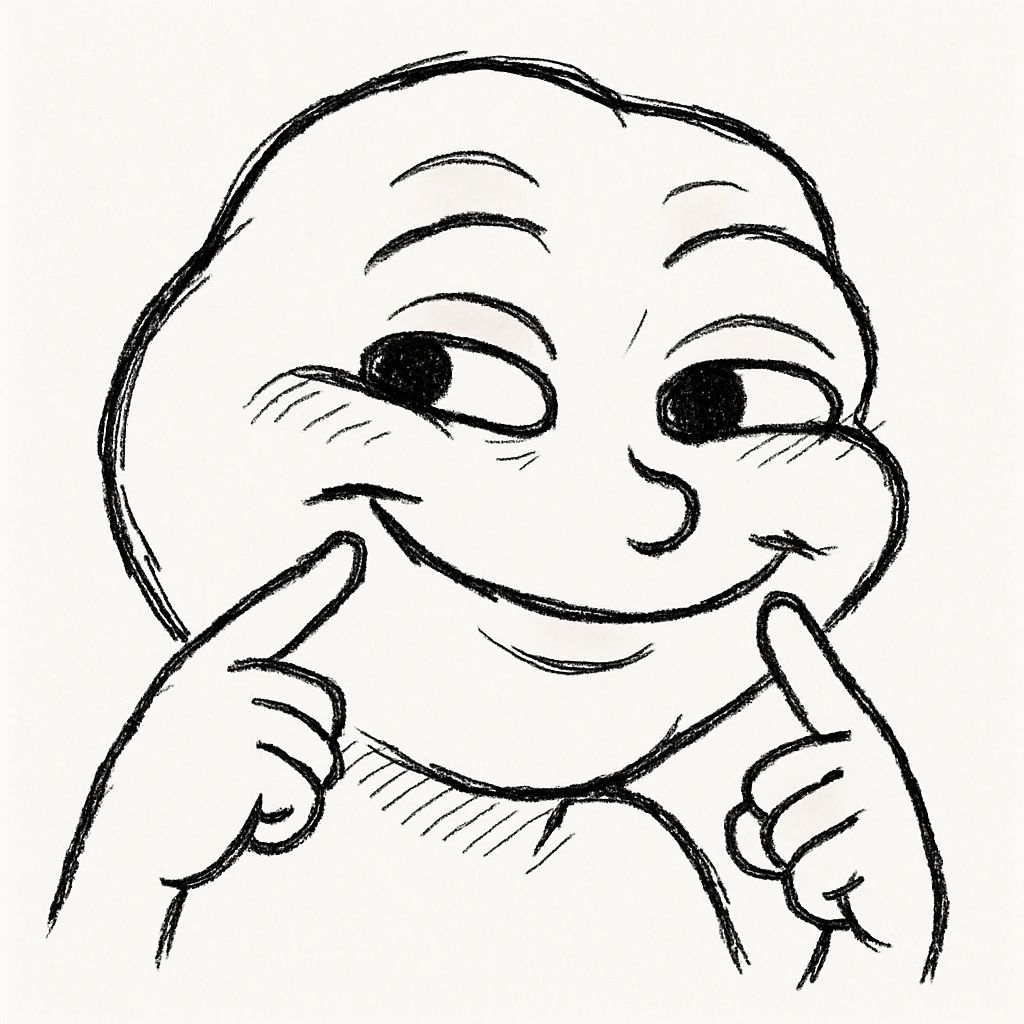 调皮装可爱的表情 emoji