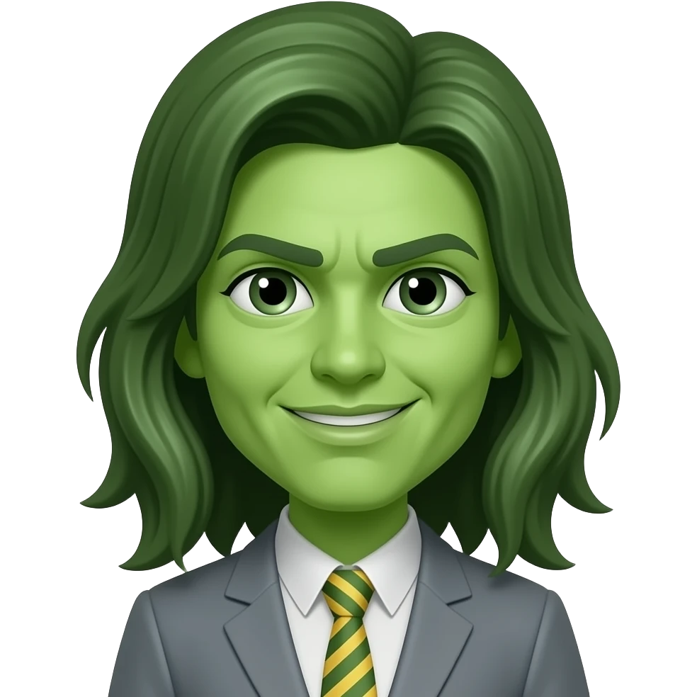 Green with envy emoji