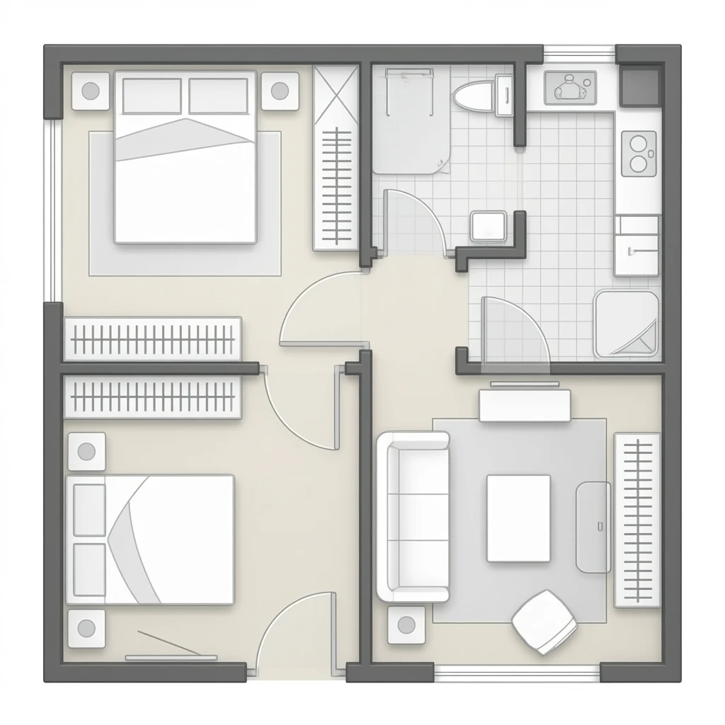 floor plan white paper drawing emoji