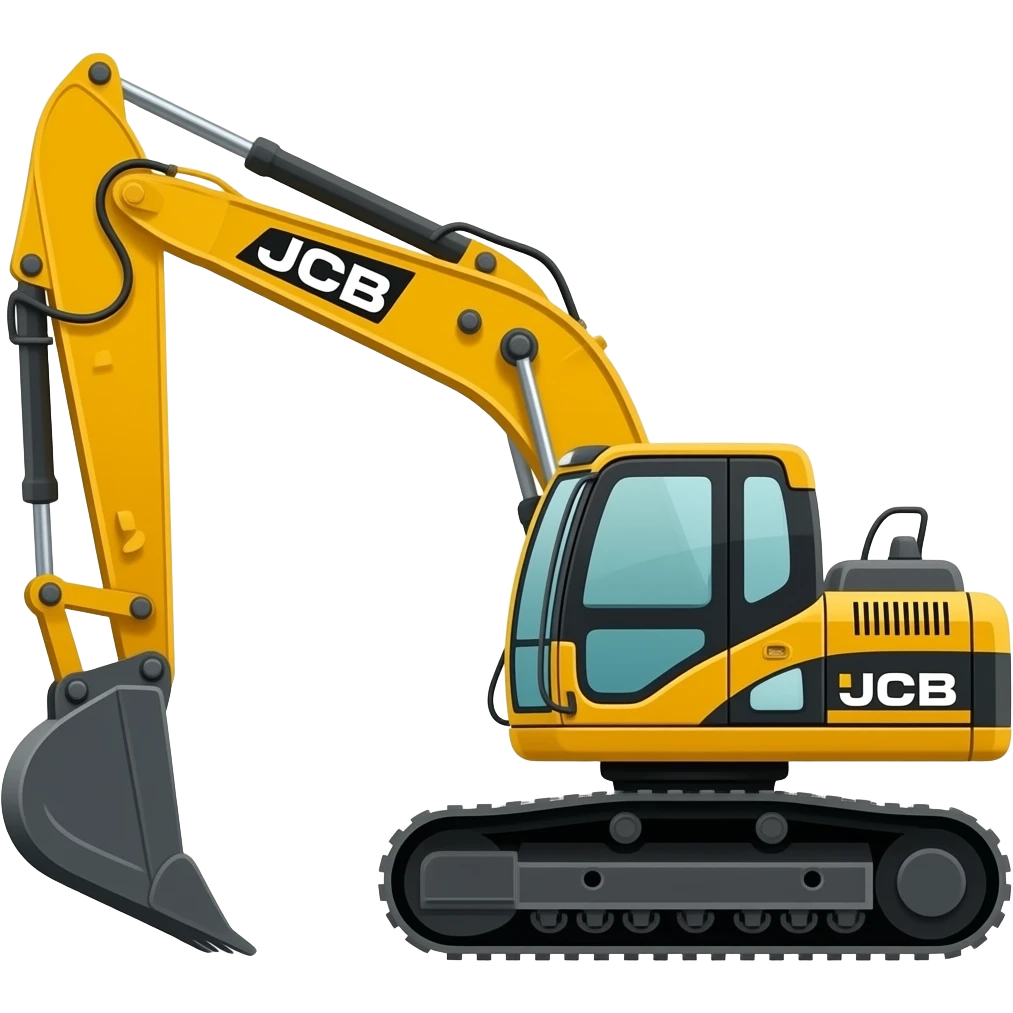 Jcb backho loder emoji