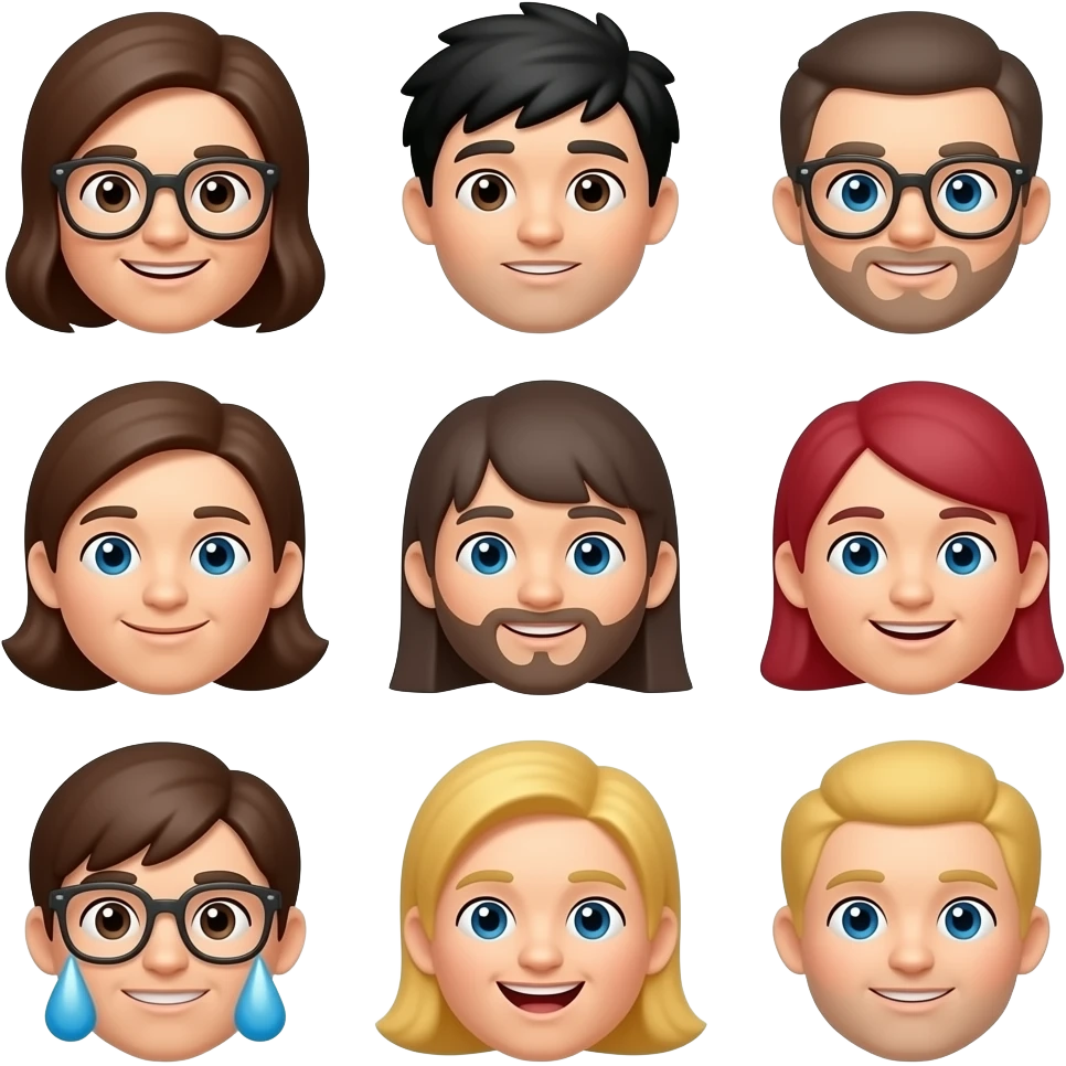 Bimojis que no existan actualmente con expresiones emoji