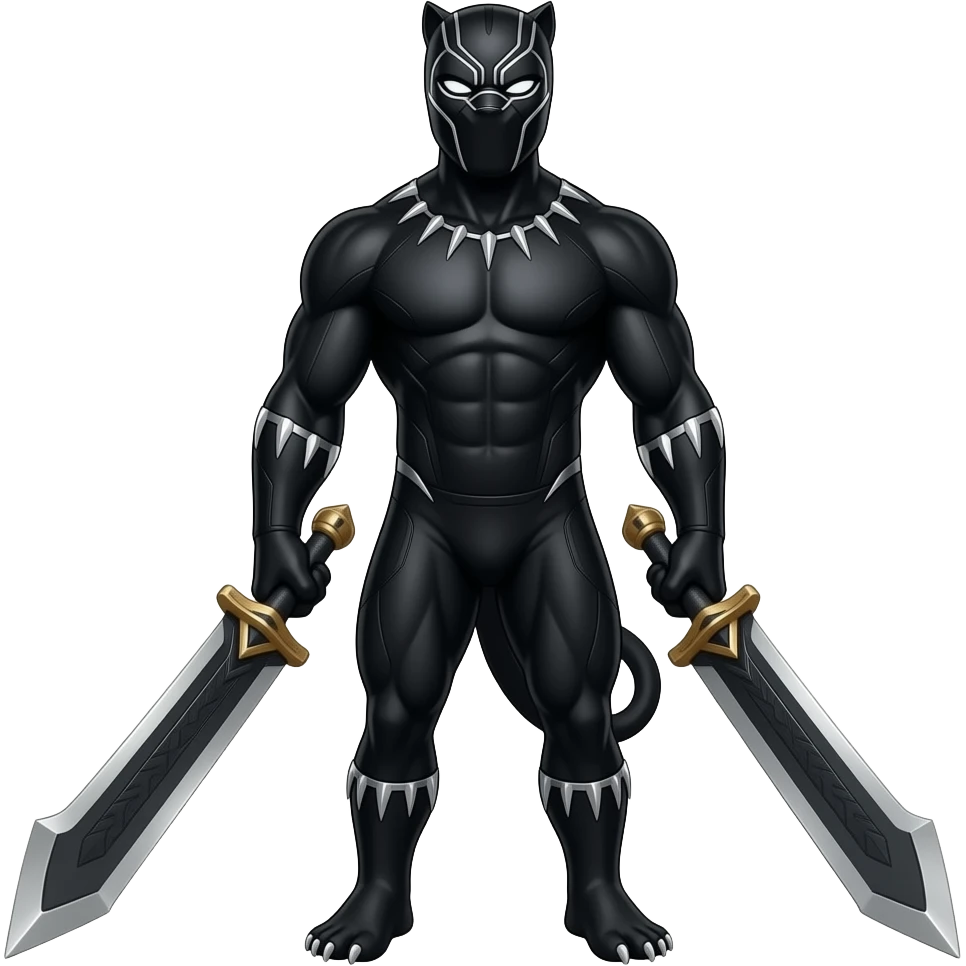 Black panter emoji