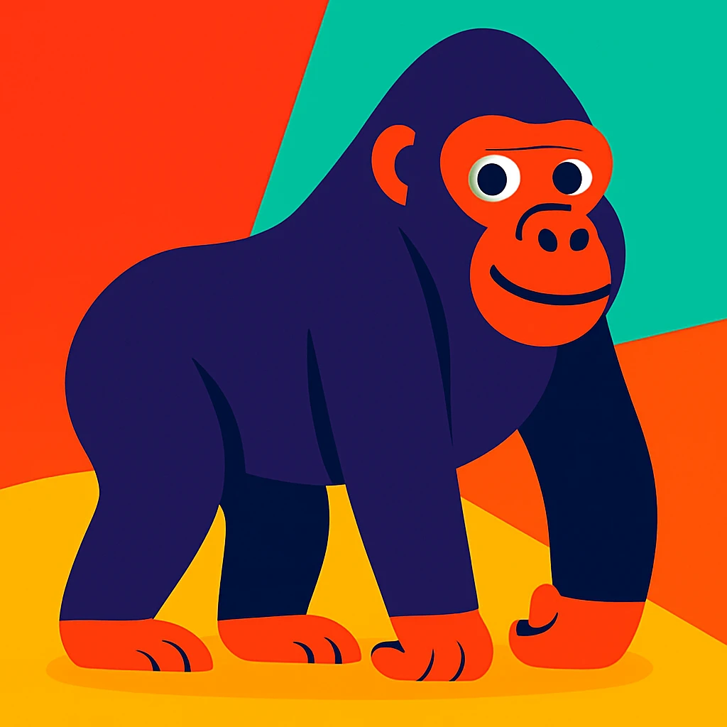 Gorilla emoji