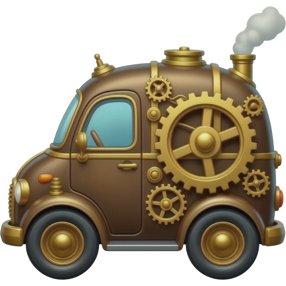 steampunk van emoji