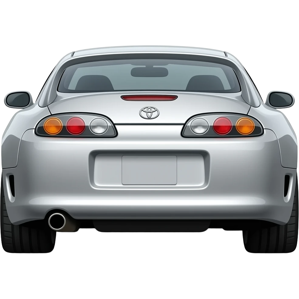 1994 Toyota Supra RS rear view emoji