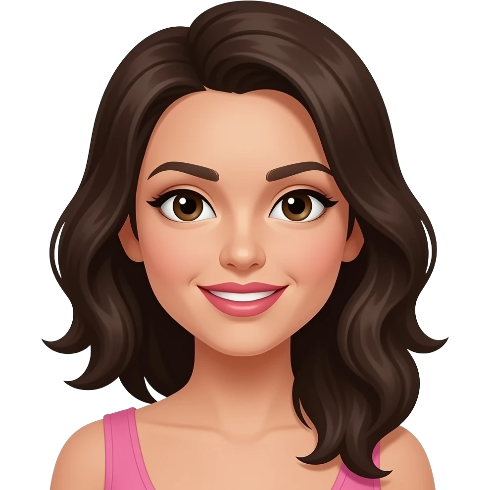 Pink Beauty Shot emoji