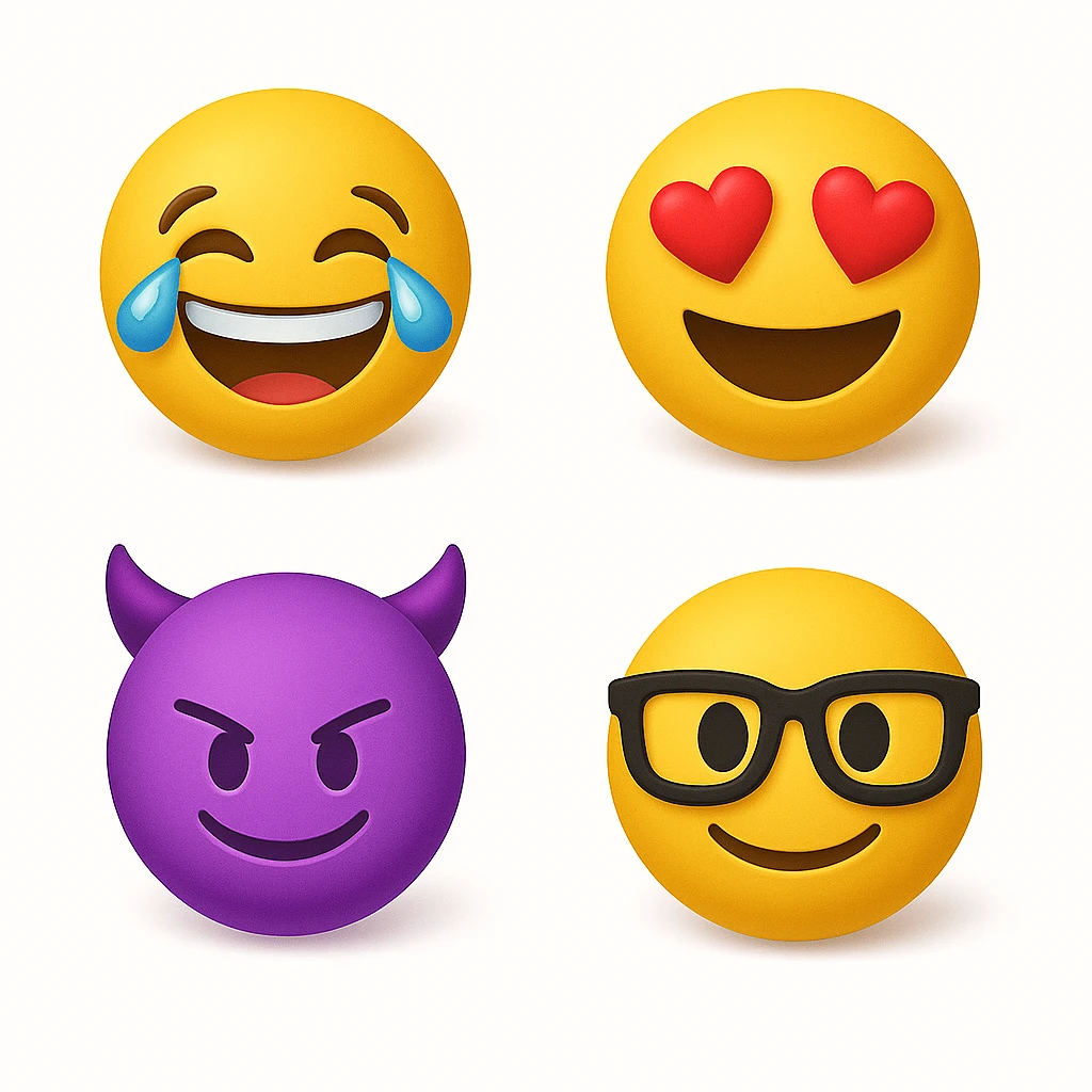 change glasses from transparent to black  emoji