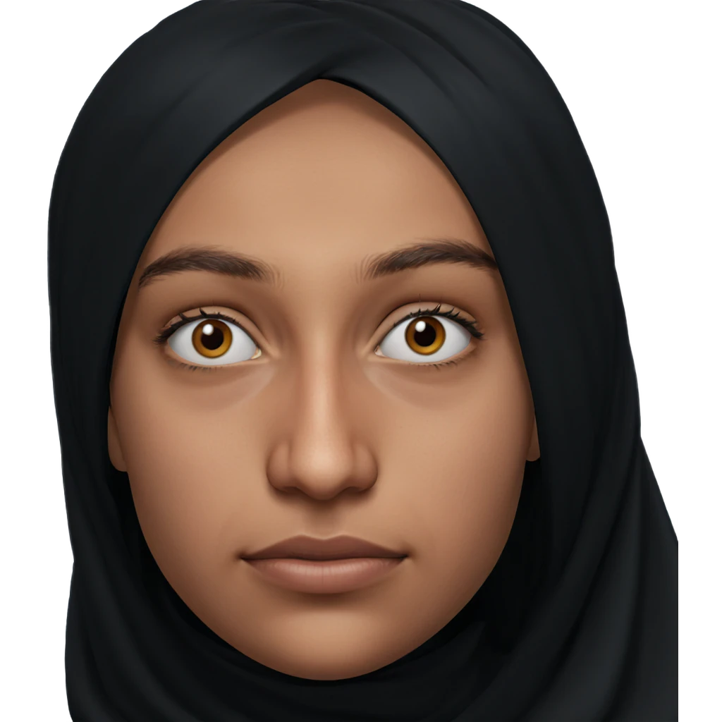 realistic portrait of individual emoji