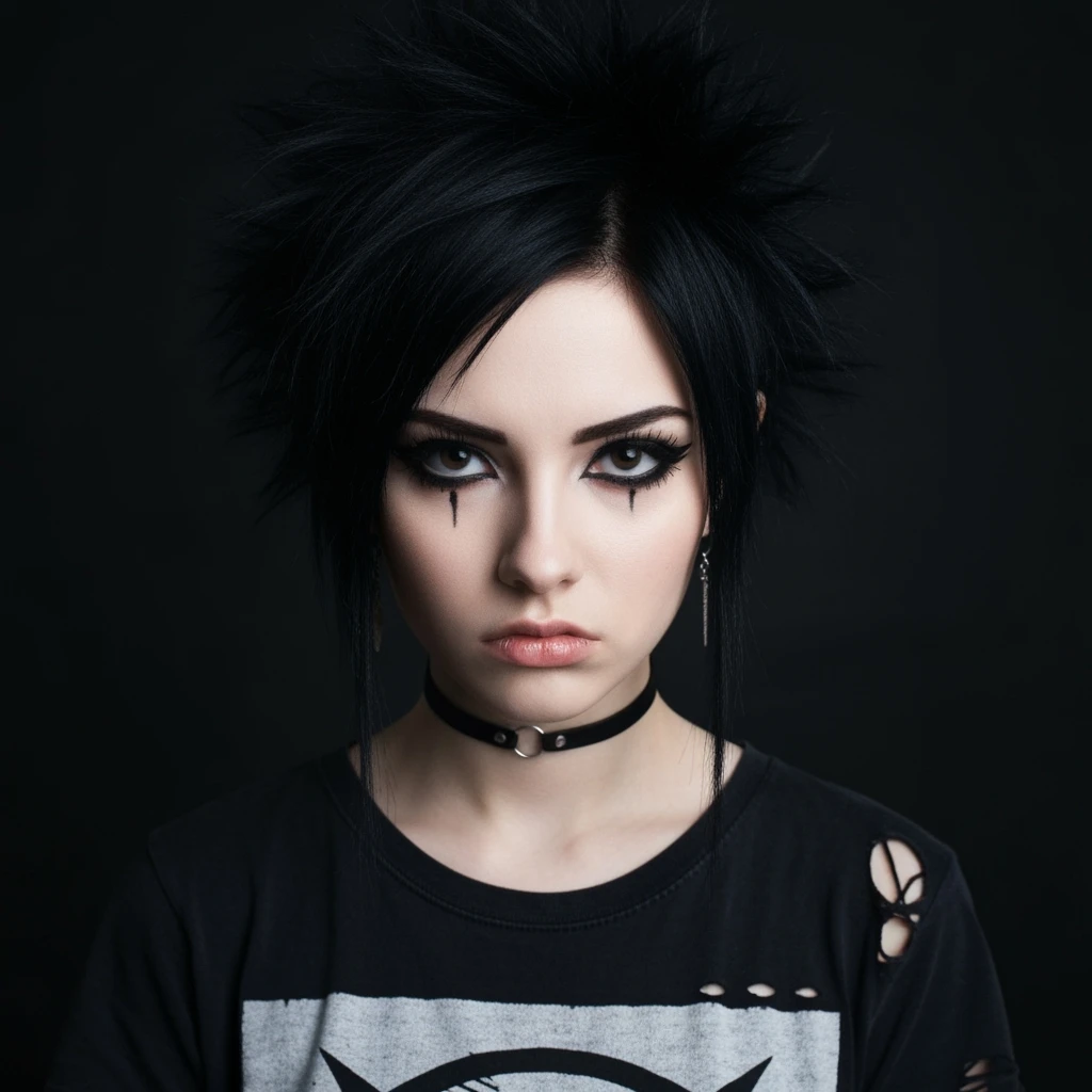 emo profile picture, cute, expressive, minimal, variation 3 emoji