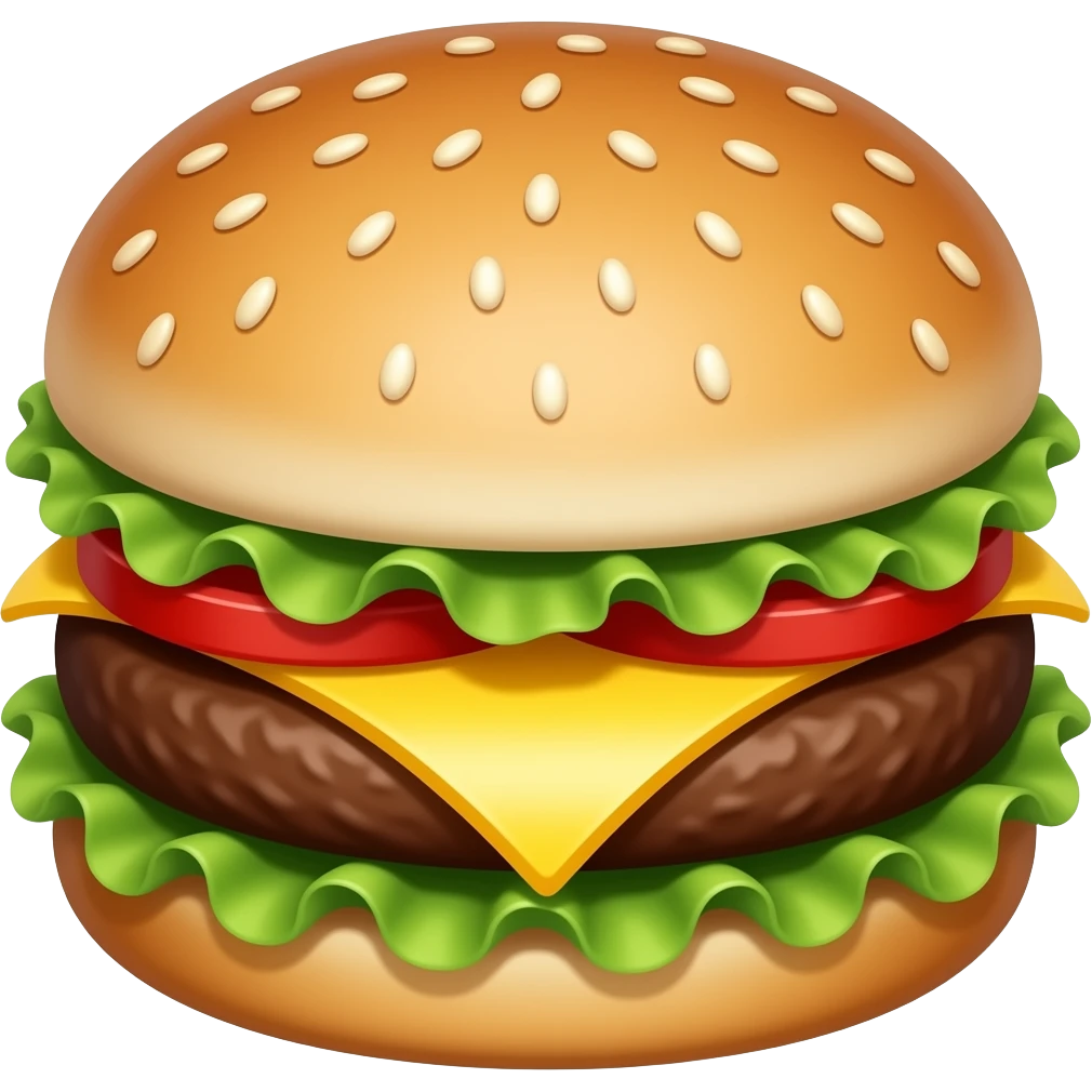 Cheeseburger emoji