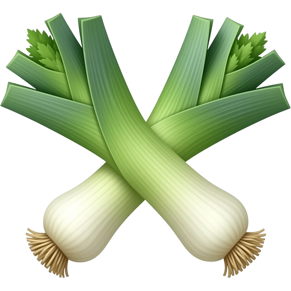 Leek spin emoji