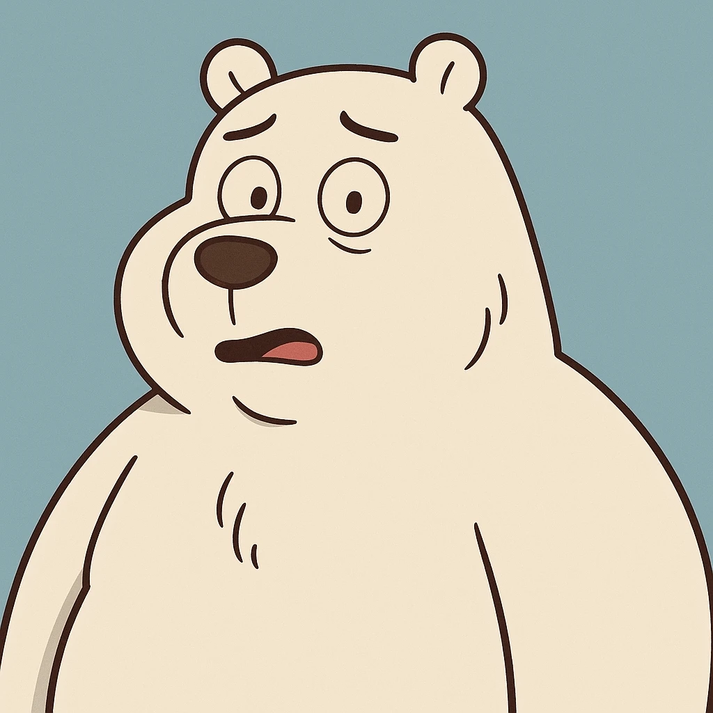 Polar bear emoji