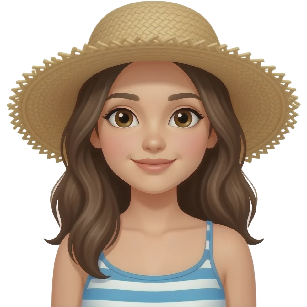 beach girl emoji