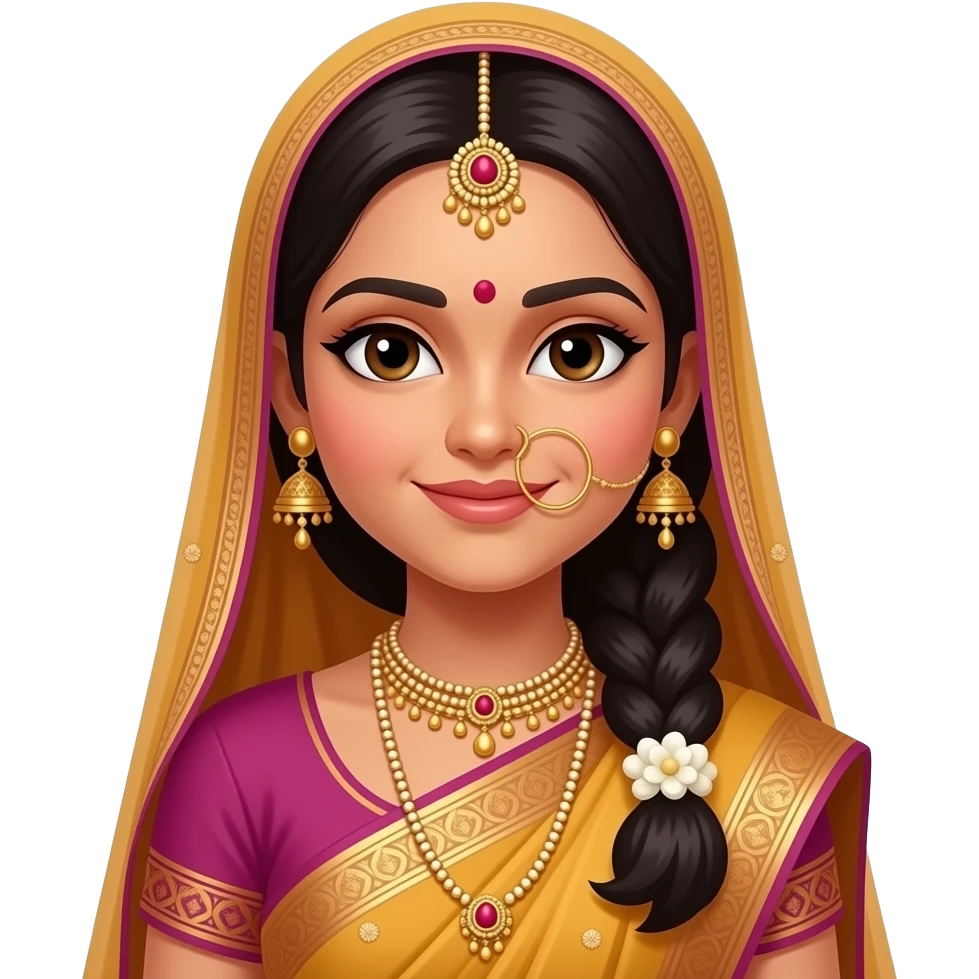 Indian lady emoji