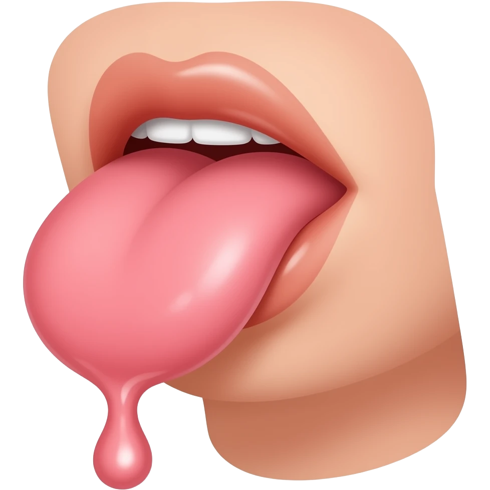 Dildo in her vagin dripping emoji