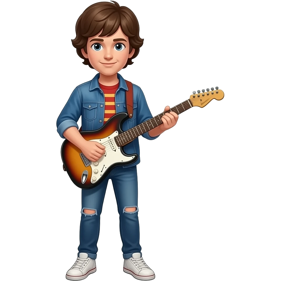 Eddie Munson guitar solo emoji